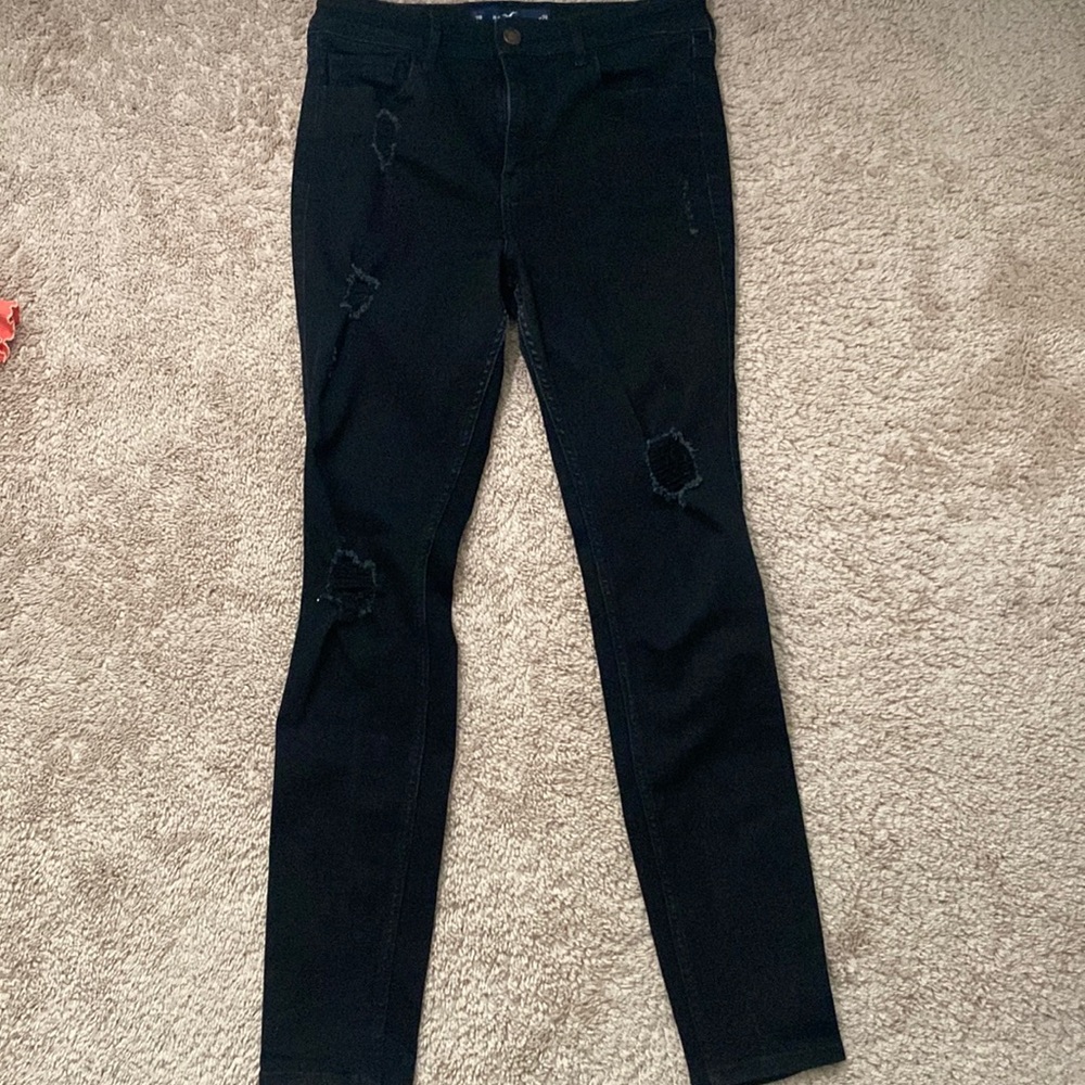 High-rise super skinny jeans